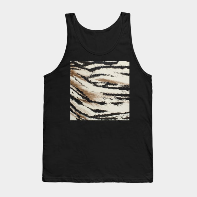 Tiger skin artificial pattern Tank Top by homydesign